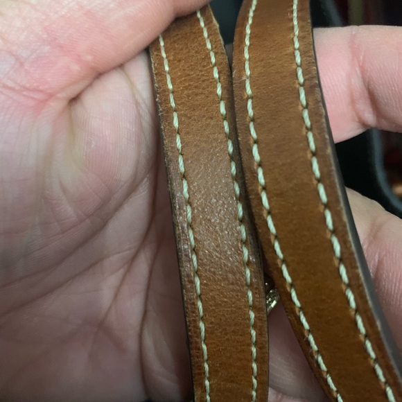 Dooney & Bourke Black Pebbled Leather Lexington Tote Bag - Picture 9 of 15